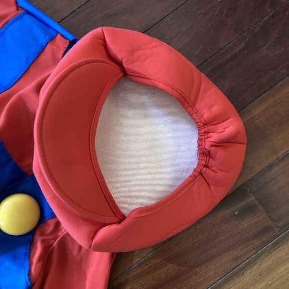 Super Mario Halloween Costume Cosplay Size L (10/12) “No Mustache Or Gloves” - Picture 7 of 10